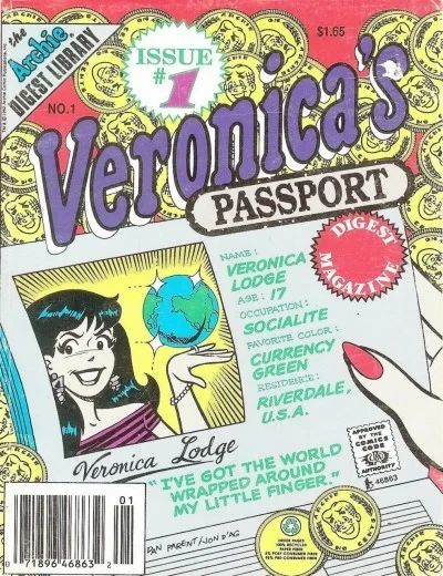 Veronica's Passport Digest Magazine (1992) - Series 
