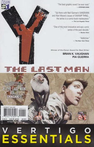 Vertigo Essentials: Y: The Last Man (2013) - Series 