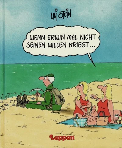 Wenn Erwin mal nicht seinen Willen kriegt...