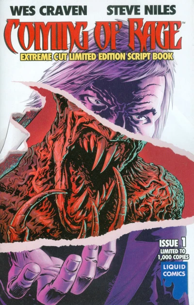 Wes Cravens Coming of Rage Extreme Cut Limited Edition Script Book