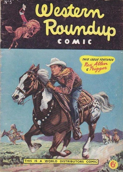 Western Roundup Comic (1955) - Series 