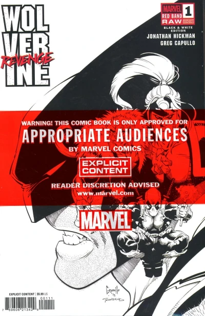 Wolverine: Revenge - Red Band Raw: Black & White Edition (2025) - Series 