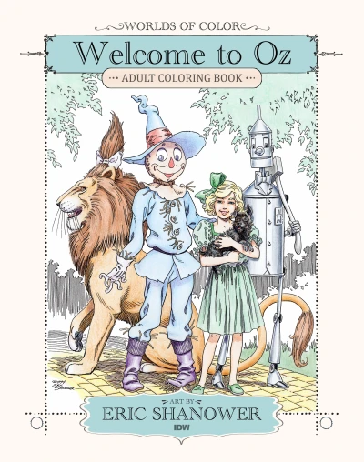 Worlds of Color: Welcome to Oz Adult Coloring Book (2016) - Series 