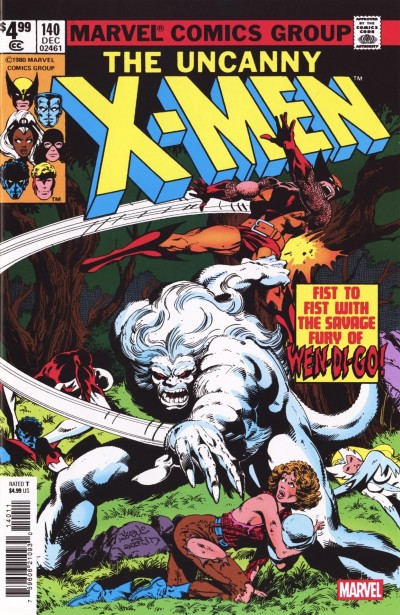 X-Men No. 140 Facsimile Edition