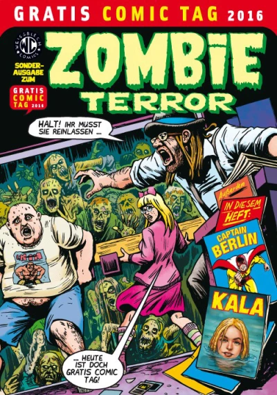 Zombie Terror Gratis Comic Tag