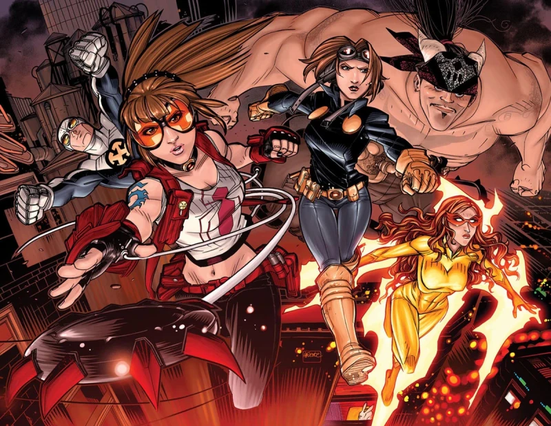 Background for Young Allies